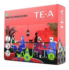 Sprig Green Tea & Moroccan Mint   Box  25 pcs